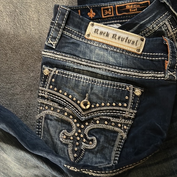 Rick revival jeans mid rise/boot - Picture 5 of 7